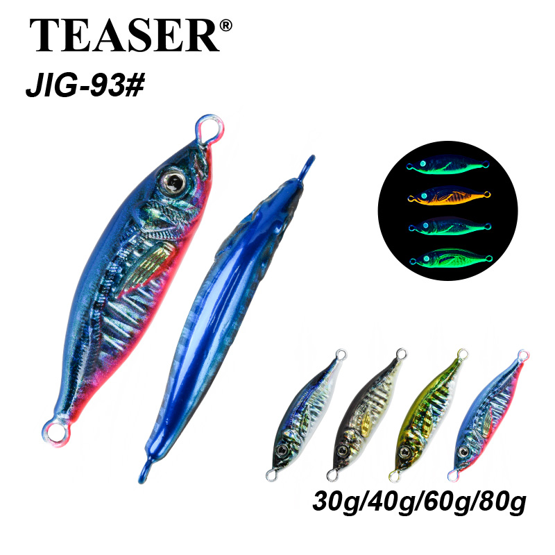 Fishing Lure Spoon - TEASER J93 30- 100g Sea Fishing