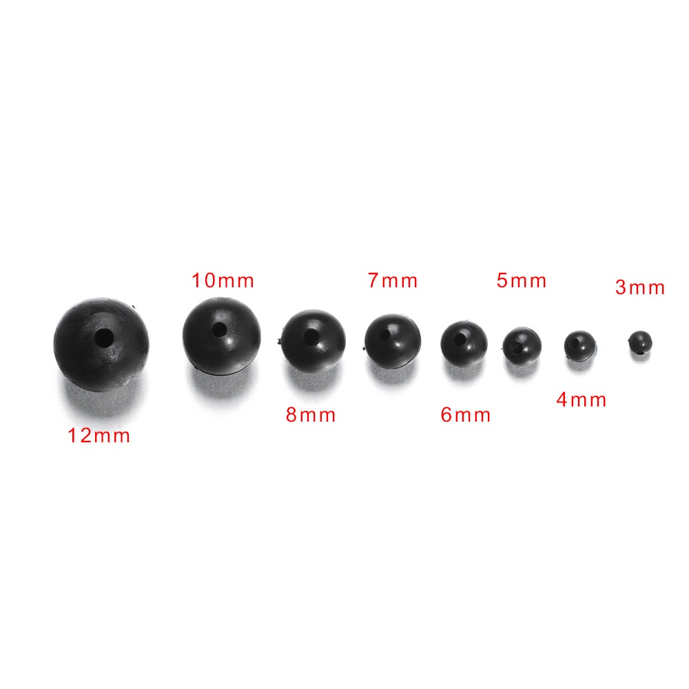100pcs/lot Fishing Beads Space - Fishing Lure Soft Plastic 评论和价格