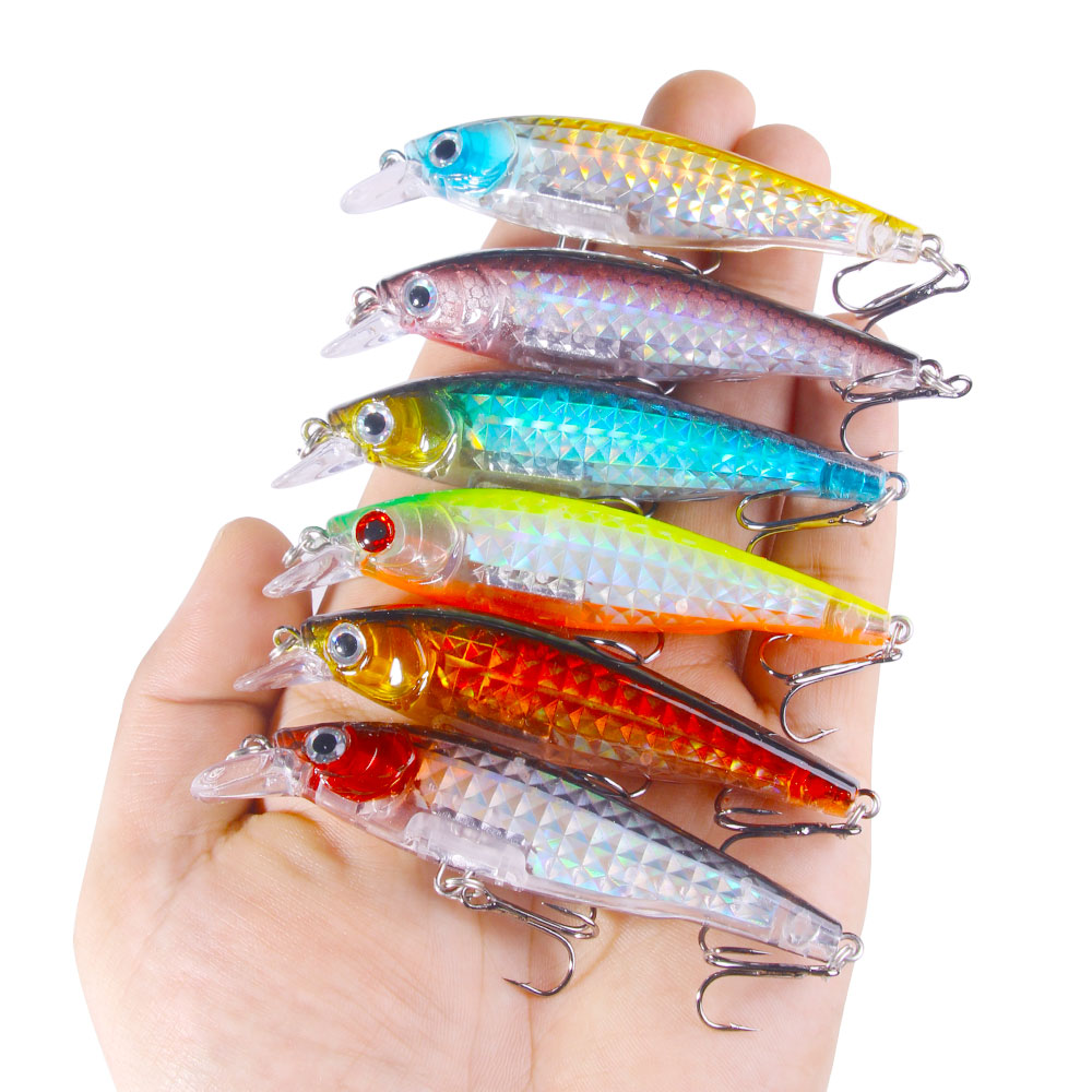 1pc Minnow fishing lure set 9c - Fishing Lure Jerkbait 评论和价格