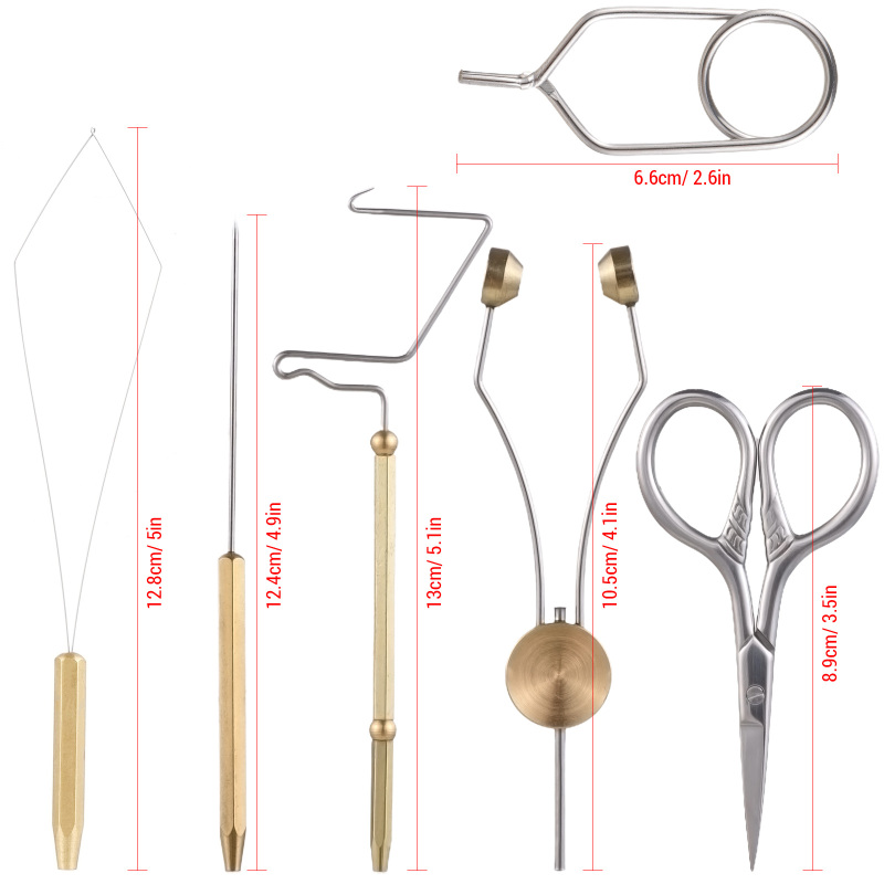 Fly Tying Tools Combo Kit Whip - Fishing Lure Kit 评论和价格