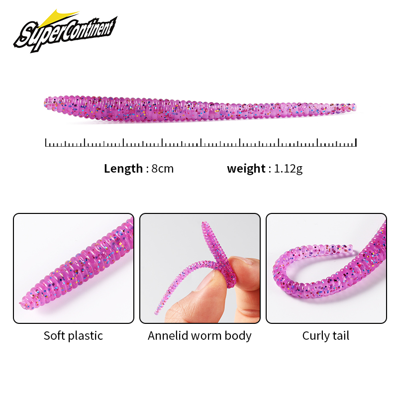 Supercontinent Slow SinkingTro - Fishing Lure Soft Plastic 评论和价格