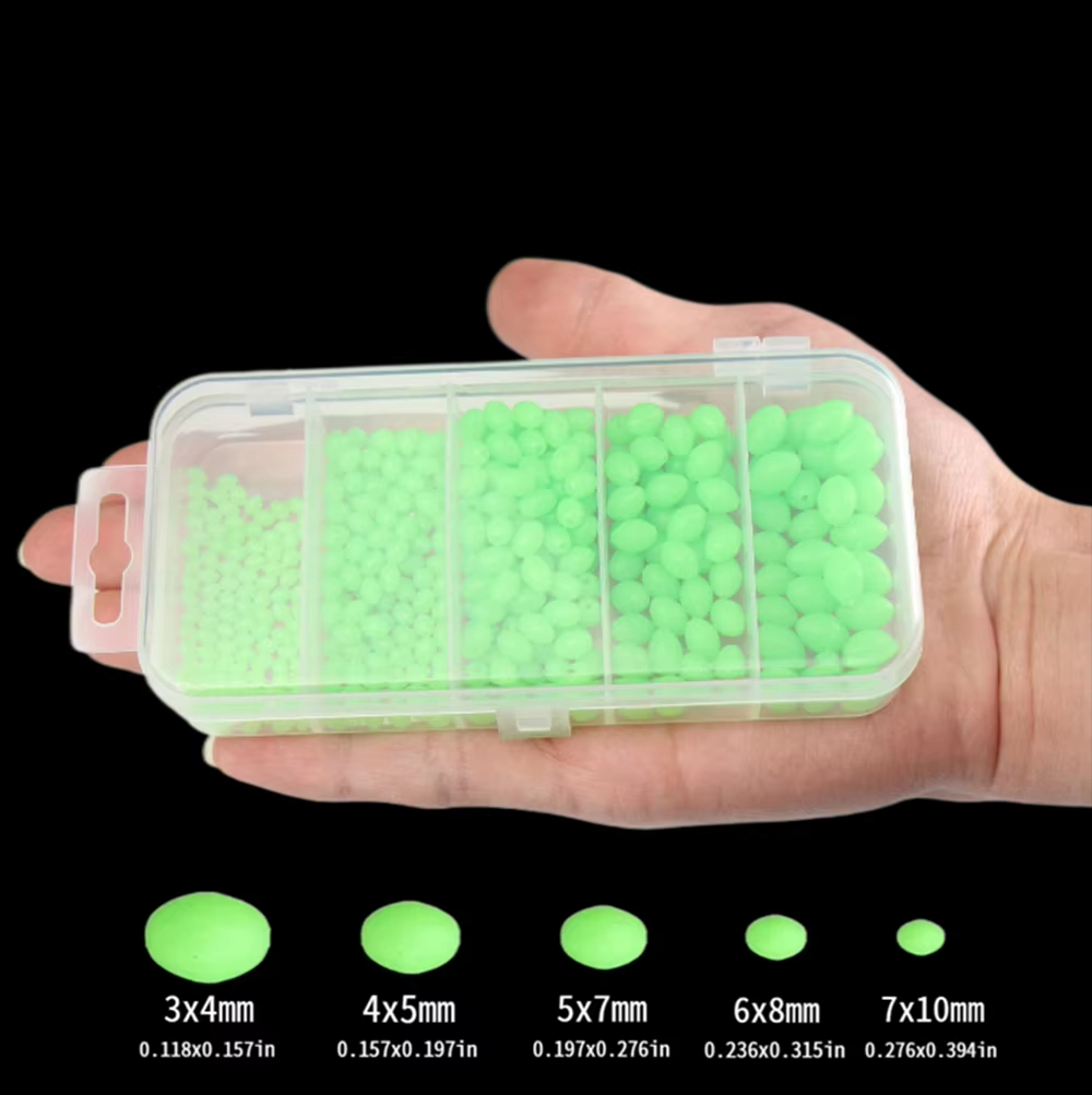 375Pcs/Set Night Luminous Fish - Fishing Lure Soft Plastic 评论和价格