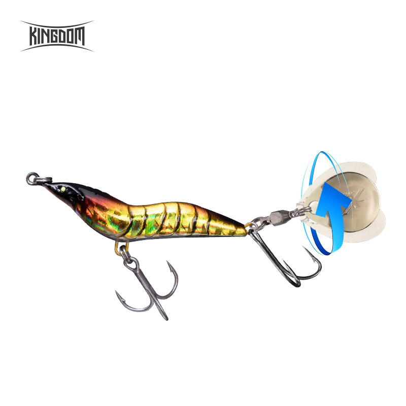 KINGDOM Shrimp Fishing Lure Me - Fishing Lure Blade Bait 评论和价格