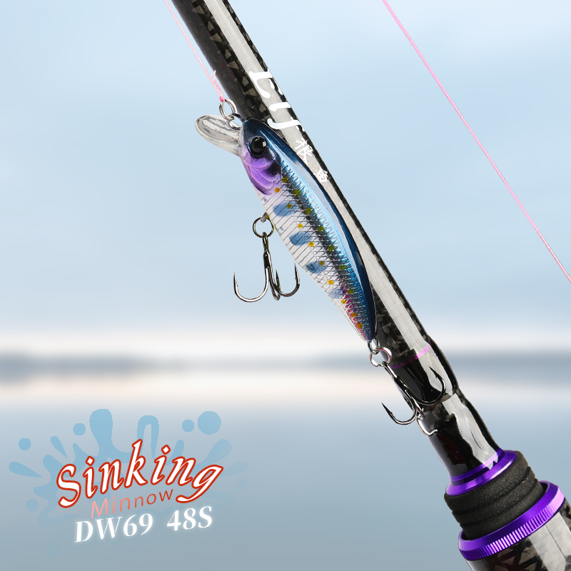 TSURINOYA Fishing Lure DW69 Si - Fishing Lure Jerkbait 评论和价格