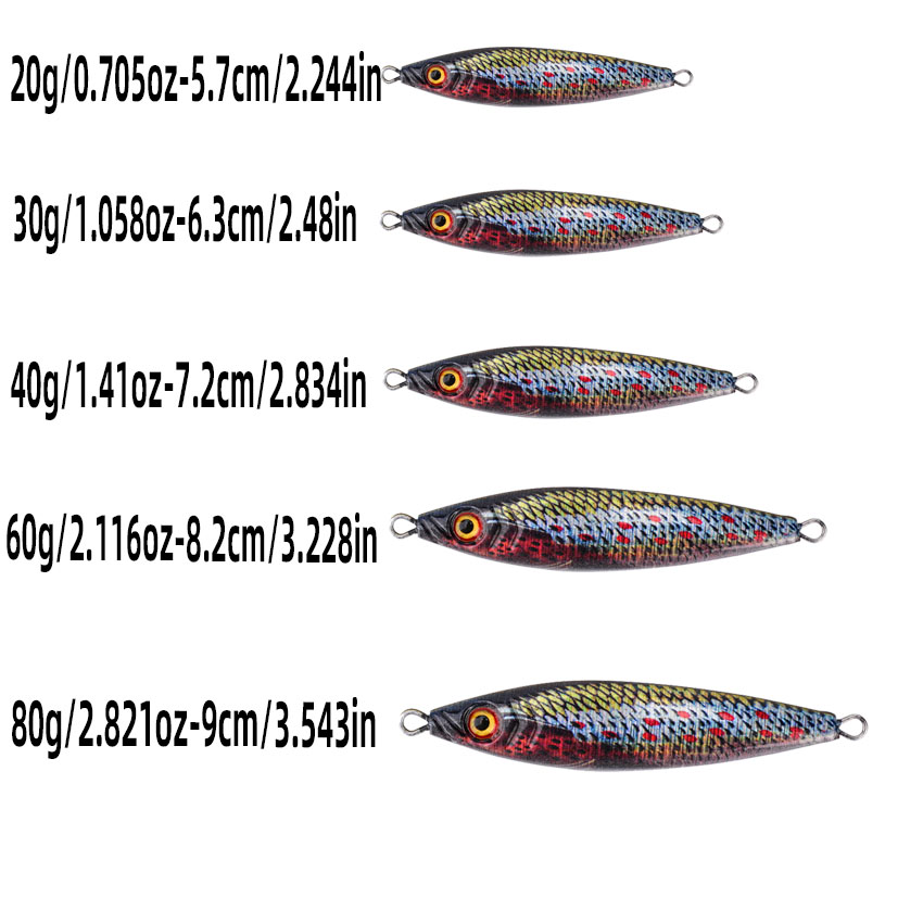 Metal Jig Lure With Spinning B - Fishing Lure Blade Bait 评论和价格