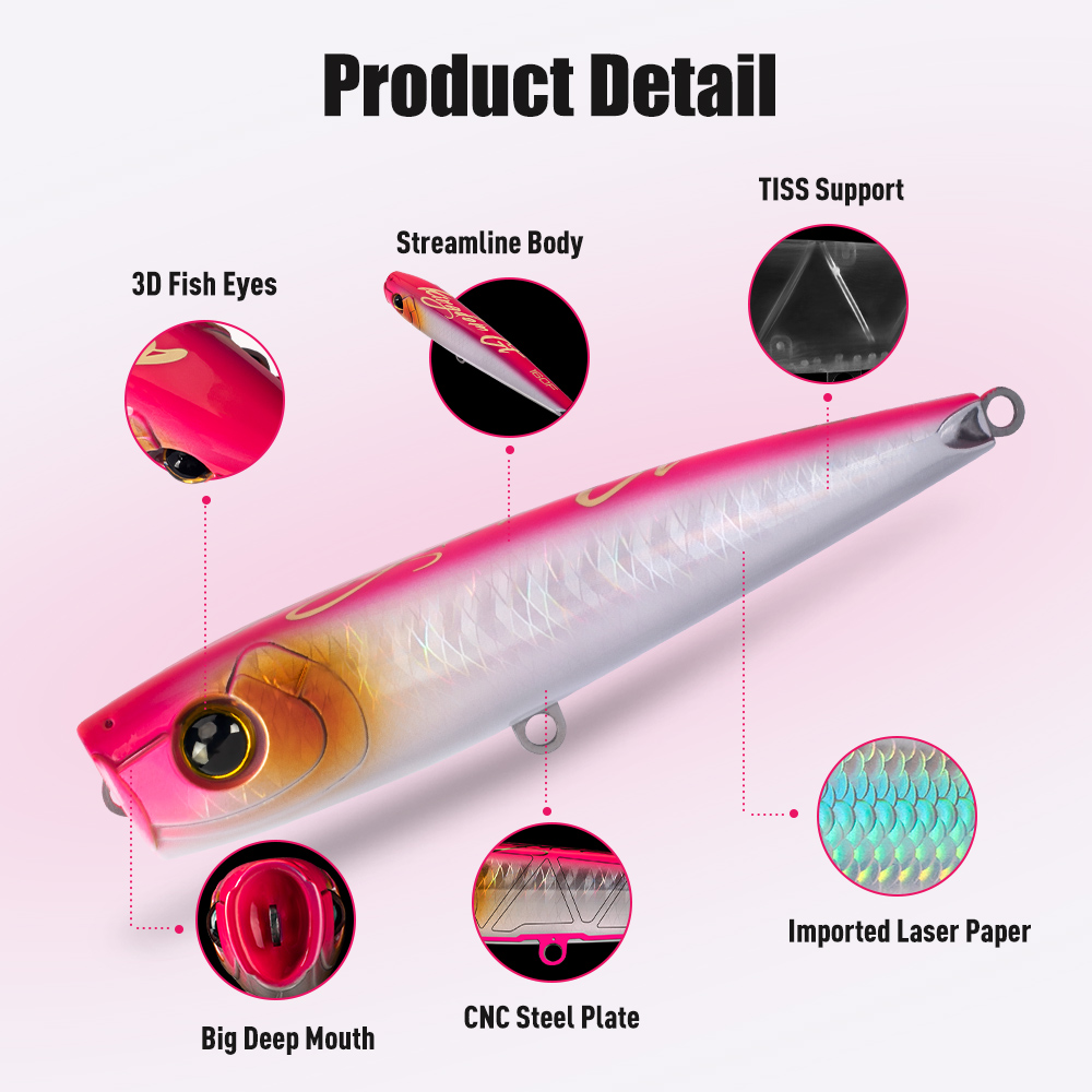 YOOFISH GT Fishing Lure Topwat - Fishing Lure Buzzbait 评论和价格