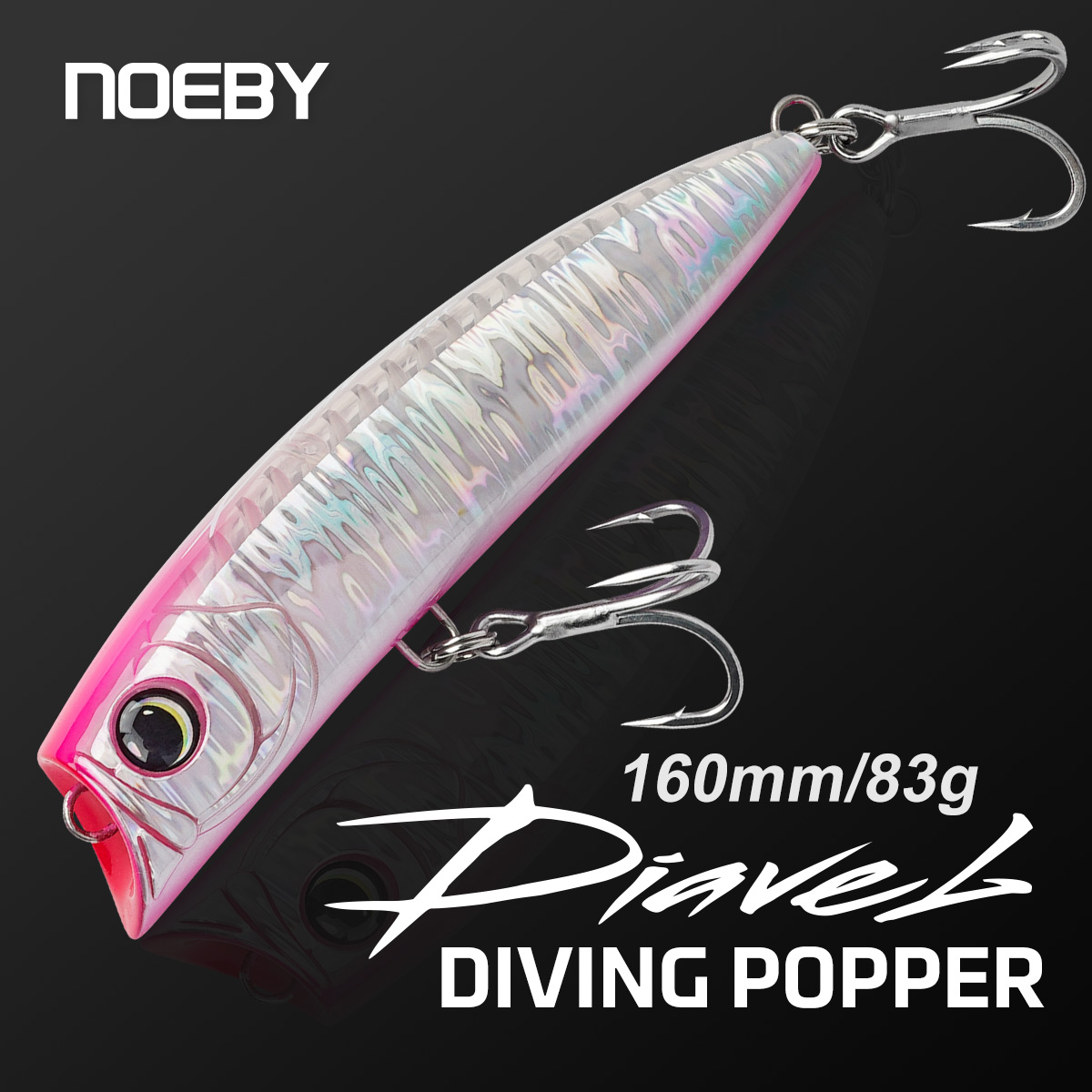 Noeby Diving Popper Fishing Lu - Fishing Lure Popper 评论和价格